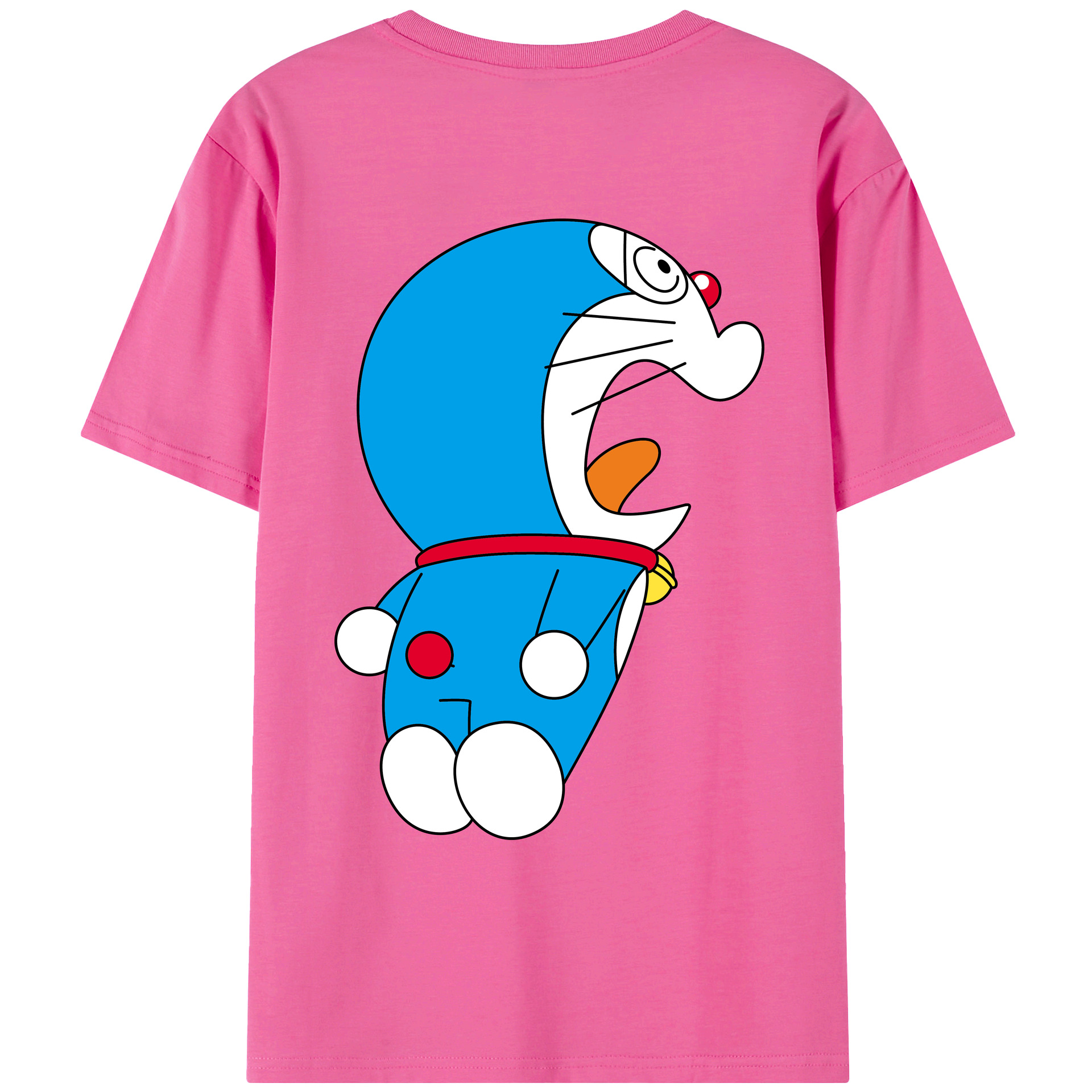 （画像用） ドラえもん Doraemon レディース半袖Tシャツ(バックプリント)